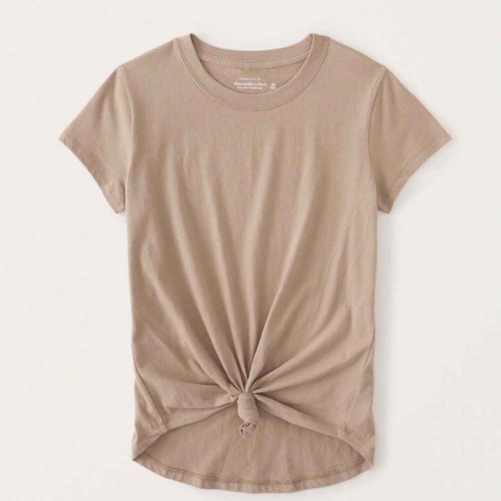 Abercrombie Knotted Crew Tee